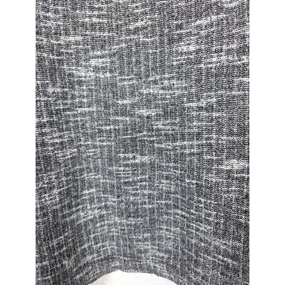 Catherines 1x 18/20 Tunic Top V Neck Heather Grey 3/4 Sleeve Fall Casual Basic - Picture 2 of 6